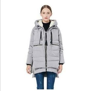 Orolay Upper East Side Gray Down Jacket NWOT!!!